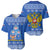 Russia Matryoshka Spirit Baseball Jersey with Folk Pattern and Double-Headed Eagle Emblem