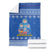 Russia Matryoshka Spirit Blanket with Folk Pattern and Double-Headed Eagle Emblem