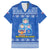 Russia Matryoshka Spirit Family Matching Long Sleeve Bodycon Dress and Hawaiian Shirt with Folk Pattern and Double-Headed Eagle Emblem