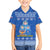 Russia Matryoshka Spirit Family Matching Short Sleeve Bodycon Dress and Hawaiian Shirt with Folk Pattern and Double-Headed Eagle Emblem