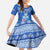 Russia Matryoshka Spirit Family Matching Summer Maxi Dress and Hawaiian Shirt with Folk Pattern and Double-Headed Eagle Emblem