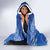 Russia Matryoshka Spirit Hooded Blanket with Folk Pattern and Double-Headed Eagle Emblem