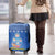 Russia Matryoshka Spirit Luggage Cover with Folk Pattern and Double-Headed Eagle Emblem