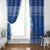 Russia Matryoshka Spirit Window Curtain with Folk Pattern and Double-Headed Eagle Emblem