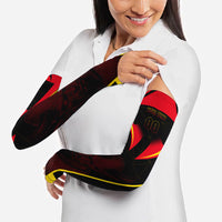 Personalized Belgium Soccer Arm Sleeves Belgian Football Pride Red Devils Mascot