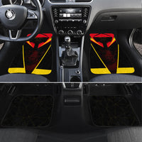 Personalized Belgium Soccer Car Mats Belgian Football Pride Red Devils Mascot