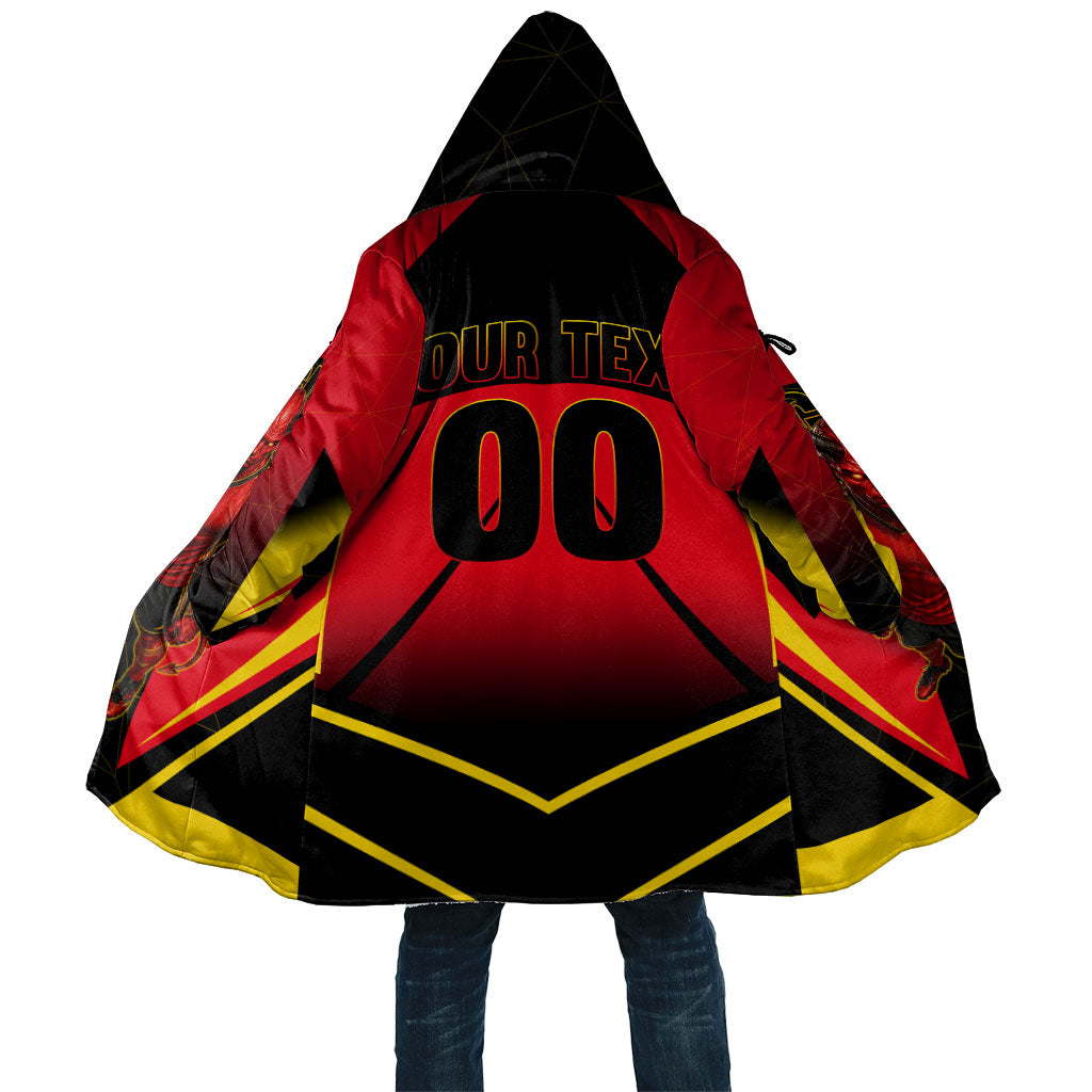Personalized Belgium Soccer Cloak Belgian Football Pride Red Devils Mascot