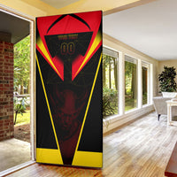Personalized Belgium Soccer Door Cover Belgian Football Pride Red Devils Mascot