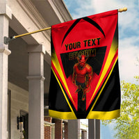 Personalized Belgium Soccer Garden Flag Belgian Football Pride Red Devils Mascot