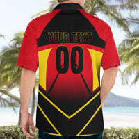 Personalized Belgium Soccer Hawaiian Shirt Belgian Football Pride Red Devils Mascot