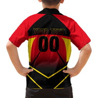 Personalized Belgium Soccer Hawaiian Shirt Belgian Football Pride Red Devils Mascot