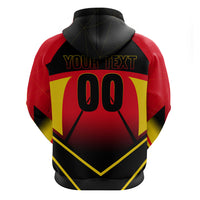Personalized Belgium Soccer Hoodie Belgian Football Pride Red Devils Mascot