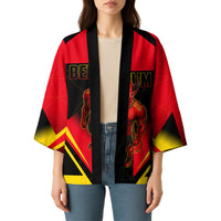 Personalized Belgium Soccer Kimono Belgian Football Pride Red Devils Mascot