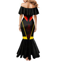 Personalized Belgium Soccer Mermaid Dress Belgian Football Pride Red Devils Mascot