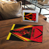 Personalized Belgium Soccer Puzzle Belgian Football Pride Red Devils Mascot