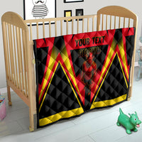 Personalized Belgium Soccer Quilt Belgian Football Pride Red Devils Mascot