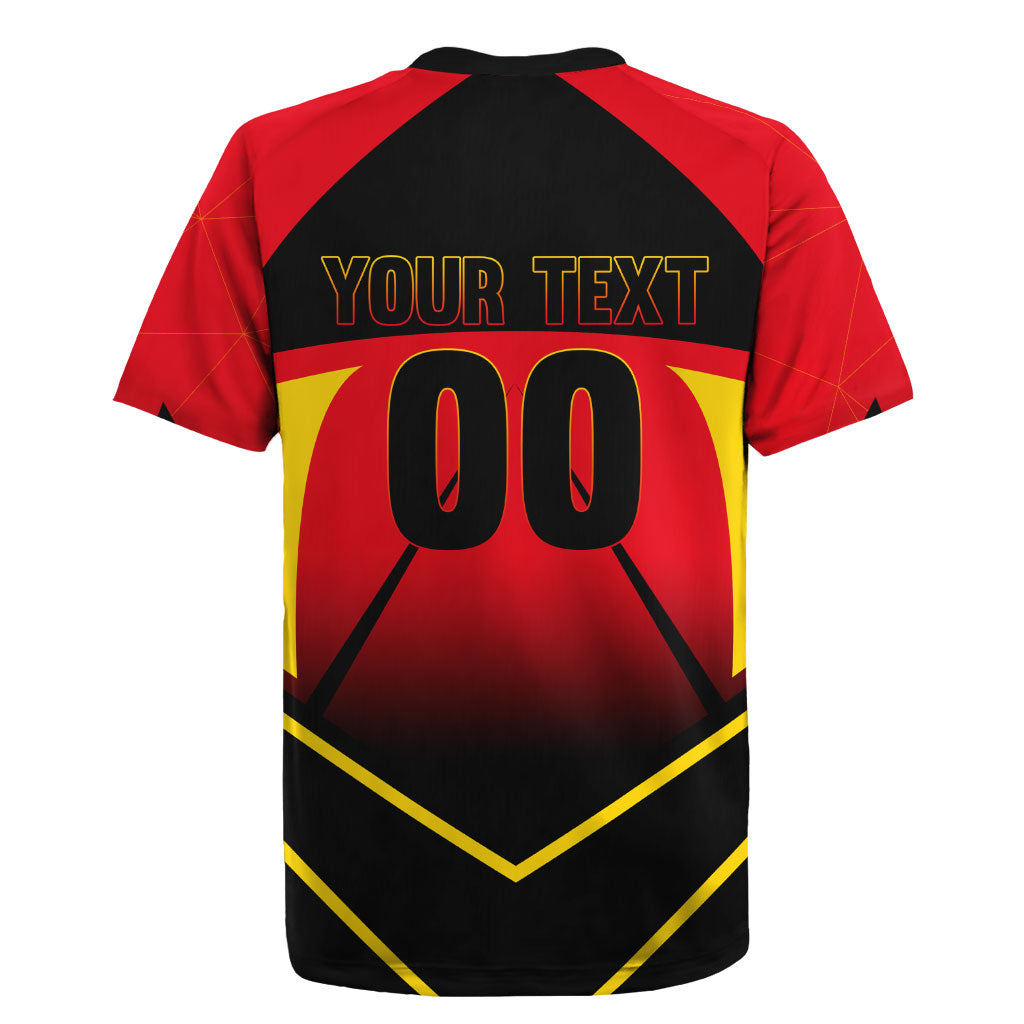 Personalized Belgium Soccer Rugby Jersey Belgian Football Pride Red Devils Mascot