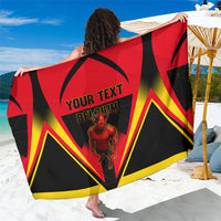Personalized Belgium Soccer Sarong Belgian Football Pride Red Devils Mascot
