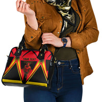 Personalized Belgium Soccer Shoulder Handbag Belgian Football Pride Red Devils Mascot