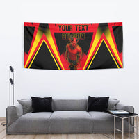 Personalized Belgium Soccer Tapestry Belgian Football Pride Red Devils Mascot