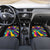 Custom Bowling Strike Design Car Mats Colorful Pins and Purple Ball in Abstract Splatter Art Style - Wonder Print Shop