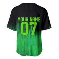 Green Dirt Bike Rider Baseball Jersey Forget Toys I Just Wanna Ride Quote and Custom Racing Name Design - Wonder Print Shop