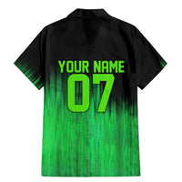 Green Dirt Bike Rider Family Matching Mermaid Dress and Hawaiian Shirt Forget Toys I Just Wanna Ride Quote and Custom Racing Name Design - Wonder Print Shop