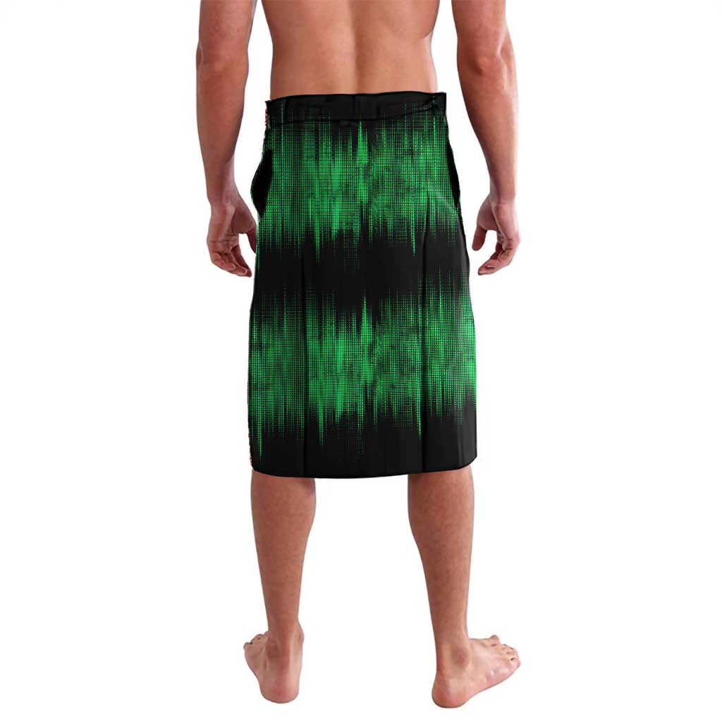 Green Dirt Bike Rider Lavalava Forget Toys I Just Wanna Ride Quote and Custom Racing Name Design - Wonder Print Shop