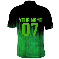 Green Dirt Bike Rider Polo Shirt Forget Toys I Just Wanna Ride Quote and Custom Racing Name Design - Wonder Print Shop