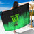Green Dirt Bike Rider Sarong Forget Toys I Just Wanna Ride Quote and Custom Racing Name Design - Wonder Print Shop
