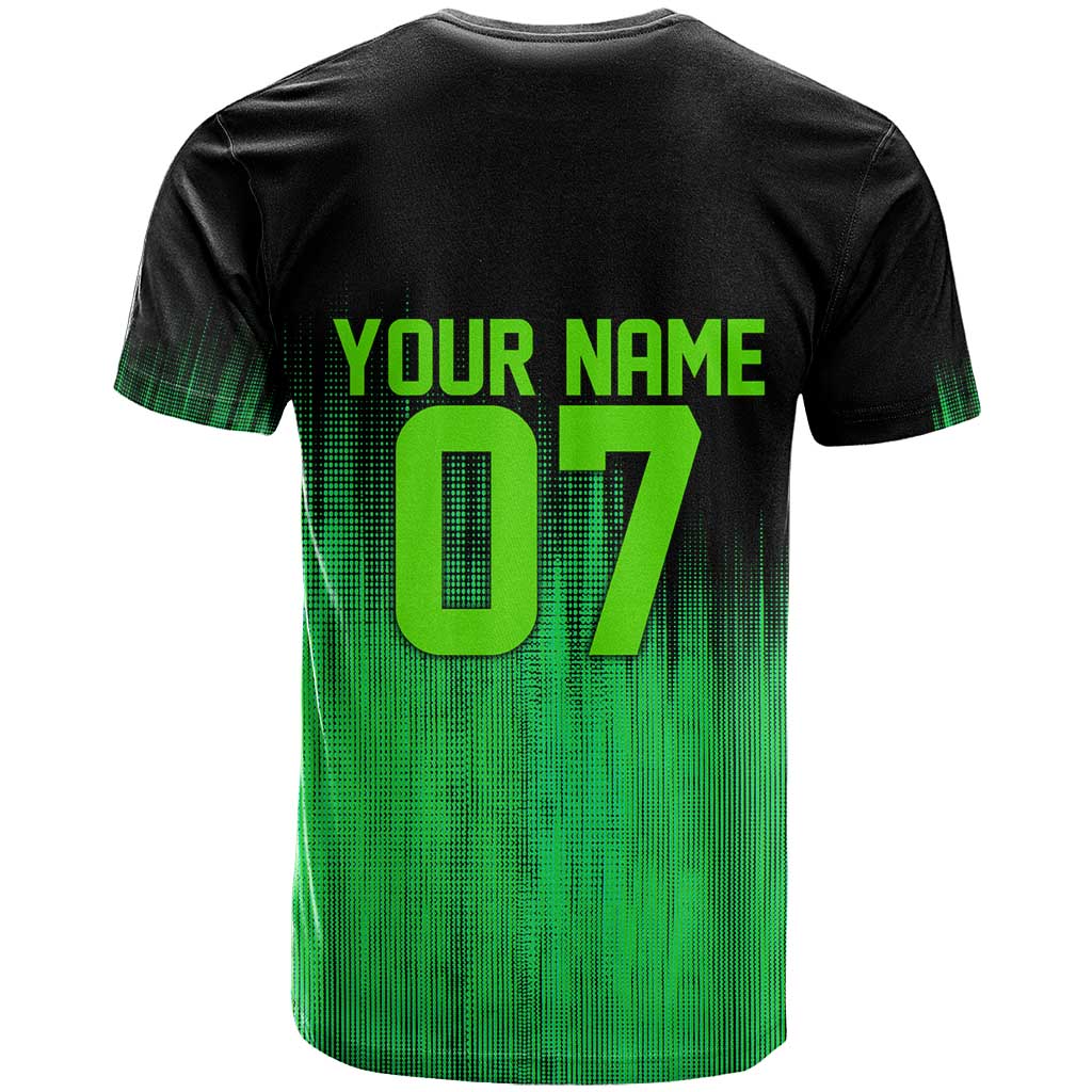 Green Dirt Bike Rider T Shirt Forget Toys I Just Wanna Ride Quote and Custom Racing Name Design - Wonder Print Shop