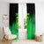 Green Dirt Bike Rider Window Curtain Forget Toys I Just Wanna Ride Quote and Custom Racing Name Design - Wonder Print Shop