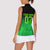 Green Dirt Bike Rider Women Sleeveless Polo Shirt Forget Toys I Just Wanna Ride Quote and Custom Racing Name Design - Wonder Print Shop