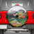 Colorful Crappie Fishing Green Scales Spare Tire Cover Gradient Camo Pattern and Custom Name Fishing - Wonder Print Shop