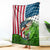 American Flag Bass Fishing Design Blanket with Largemouth Bass and Green Grass Background - Wonder Print Shop