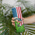 American Flag Bass Fishing Design Skinny Tumbler with Largemouth Bass and Green Grass Background - Wonder Print Shop