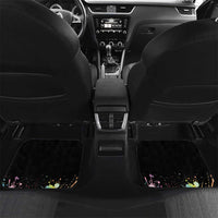 Dartboard and Colorful Paint Splash Darts Car Mats with Aim Shoot Swear Repeat Quote Custom Name - Wonder Print Shop
