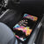 Dartboard and Colorful Paint Splash Darts Car Mats with Aim Shoot Swear Repeat Quote Custom Name - Wonder Print Shop