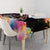 Dartboard and Colorful Paint Splash Darts Tablecloth with Aim Shoot Swear Repeat Quote Custom Name - Wonder Print Shop