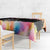 Dartboard and Colorful Paint Splash Darts Tablecloth with Aim Shoot Swear Repeat Quote Custom Name - Wonder Print Shop