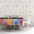 Dartboard and Colorful Paint Splash Darts Tablecloth with Aim Shoot Swear Repeat Quote Custom Name - Wonder Print Shop
