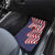 American Flag Bowling Pin Strike Graphic Car Mats with Custom Name and Pattern Background - Wonder Print Shop