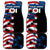 BMX Life Graphic Car Mats with American Flag and Custom Rider Number Design - Wonder Print Shop