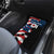 BMX Life Graphic Car Mats with American Flag and Custom Rider Number Design - Wonder Print Shop