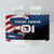 BMX Life Graphic Tablecloth with American Flag and Custom Rider Number Design - Wonder Print Shop