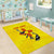 New Mexico Zia Symbol Fish Hook Area Rug Torn Fishing Graphic and Custom Name Design - Wonder Print Shop