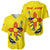 New Mexico Zia Symbol Fish Hook Baseball Jersey Torn Fishing Graphic and Custom Name Design - Wonder Print Shop