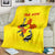 New Mexico Zia Symbol Fish Hook Blanket Torn Fishing Graphic and Custom Name Design - Wonder Print Shop