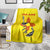 New Mexico Zia Symbol Fish Hook Blanket Torn Fishing Graphic and Custom Name Design - Wonder Print Shop