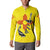 New Mexico Zia Symbol Fish Hook Button Sweatshirt Torn Fishing Graphic and Custom Name Design - Wonder Print Shop